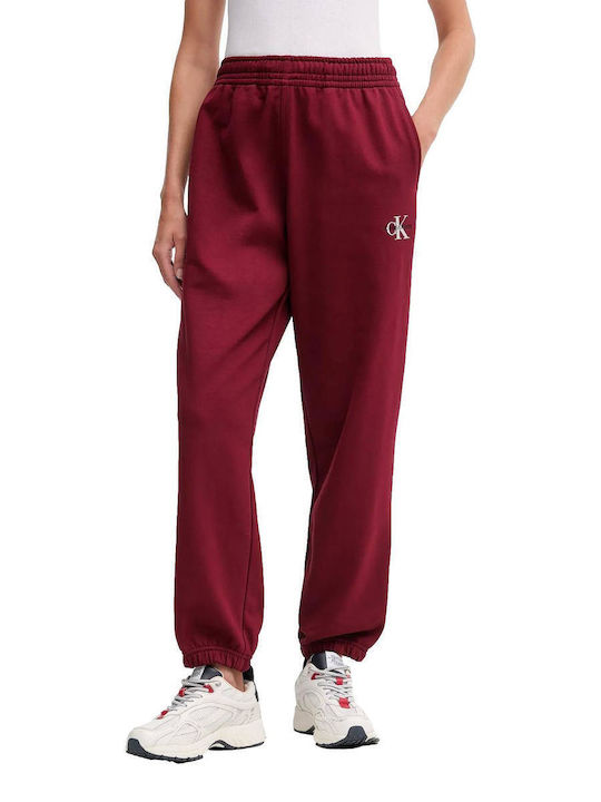 Calvin Klein Sweatpants Jogger Red