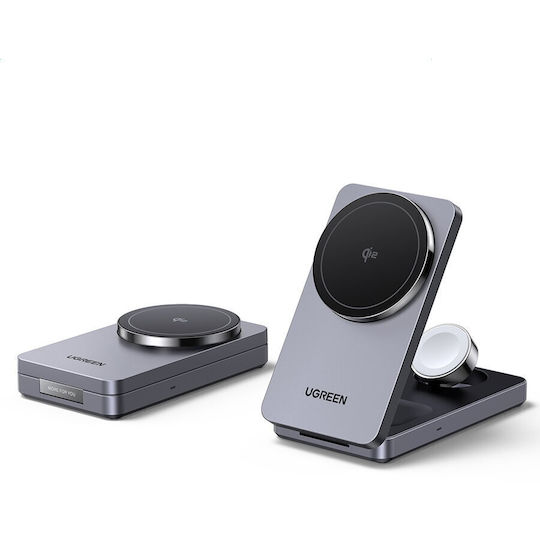 Ugreen Kabelloses Ladegerät (Qi Pad) 25W Gray (W707)