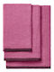 Beauty Home Σετ Πετσέτες Μπάνιου 3τμχ Art 3455 Φουξ Βάρους 450gr/m²