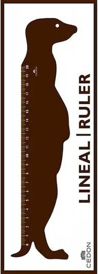 Cedon Original Ruler 20cm Meerkat Suricate