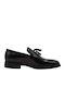 Δερμάτινα Ανδρικά Loafers σε Μαύρο Χρώμα