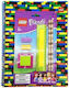 Lego Friends Комплект Ученически Пособия Тефтер A4 70 Листа Широки Редове Гумичка Острилка Молив Линийка 014947 Ml1-12-2