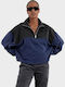 Blouse Γυναικεία Μπλούζα Μακρυμάνικη Blue