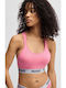 Women's Bra with Light Padding Pink