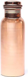 Pure Copper Bottle Plain Water Bottle Copper Polished 500ml Pure Copper Bottle Plain Water Bottle Copper Polished 500ml