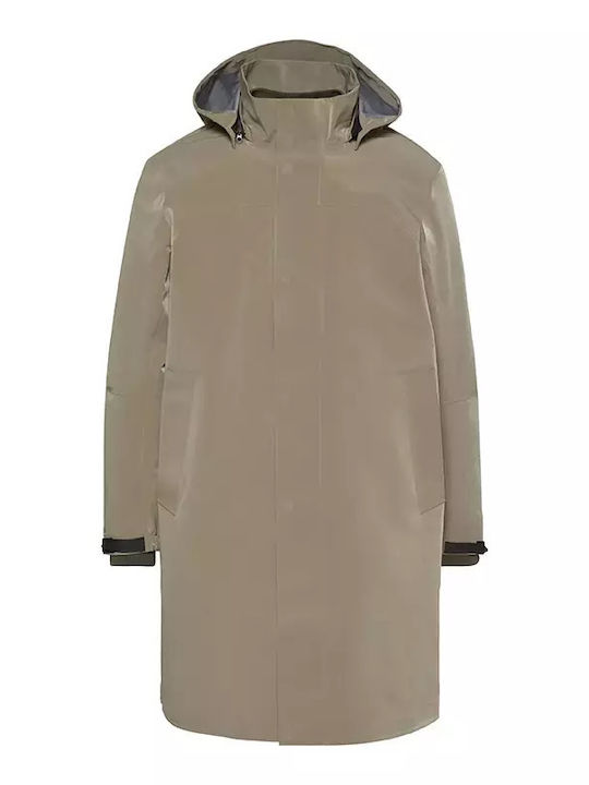 Calvin Klein Ανδρικό Παλτό Smokey Olive