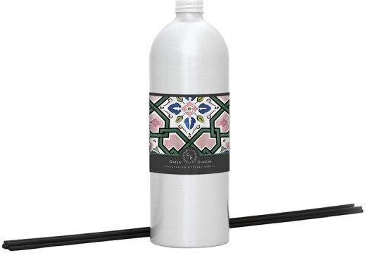 Castelbel Fliesenkollektion Grüner Sencha Diffusor Ersatz 900ml Flüssiges Ersatzbehälter für Raumduft