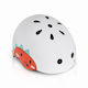 Byox Kids' Helmet for City Bike White with LED Light