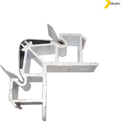 Γωνία Σύνδεσης Διπλό Χτύπημα 26.5*43*25 Cal Alumil 11343270cal Γωνία Σύνδεσης Διπλό Χτύπημα 26.5*43*25 Cal Alumil 11343270cal