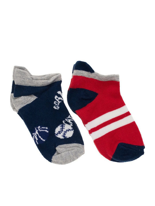 Defne Baby Kids' Socks Red 2 Pairs