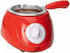 The Source Metallic Fondue Pot with Tea Light Brown 17x15.5x24cm