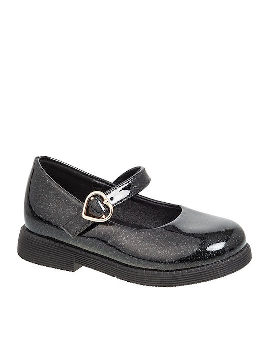 Adam's Shoes Kids Patent Leather Ballerinas wit...