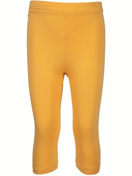Kinder Leggings Capri Mustard