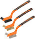 Drahtbürsten 180mm Set 3 Stück