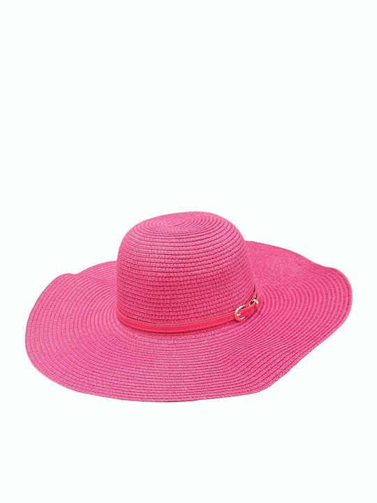 W'el Woman's Elegance Καπέλο Floppy Φούξια W'el Woman's Elegance Καπέλο Floppy Φούξια