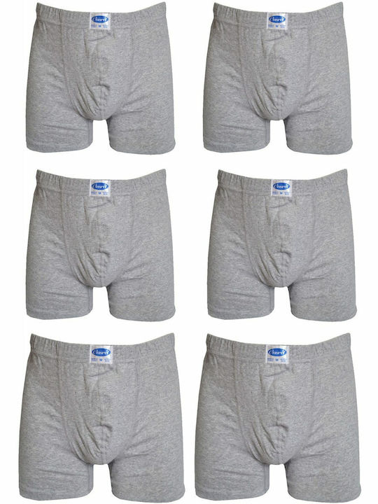 Herren Boxershorts Gray Camo 6Packung