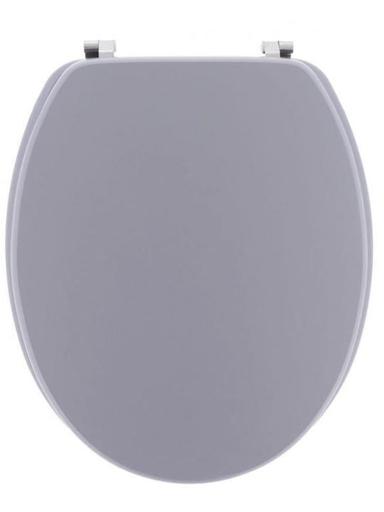 Atmosphera Plastic Toilet Seat Gray 37.5cm