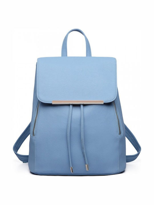 Miss Lulu Backpack Γαλάζιο