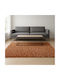 Rug Rectangular Shaggy Orange-ecru