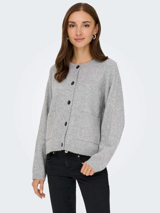 Only Women's Knitted Grey Cardigan