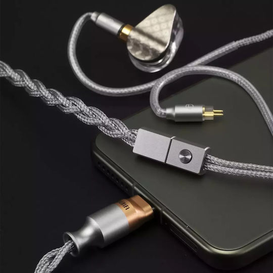 Dd Ddhifi M198c Usb-c Decodierung Ohrhörerkabel Hochleistungs-Occ-Kabel Dac Cs43198 Mmcx & 0.78 2-polige Anschlüsse In-line Mikrofon & Steuerung