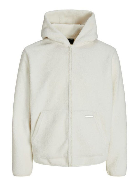 Jack & Jones Ανδρική Ζακέτα Sherpa με Κουκούλα ...