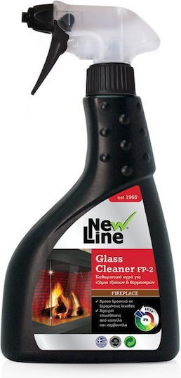 Почистващ Препарат Fp-2 Течен За Стъкла На Камини и Отоплителни Уреди 500ml New Line