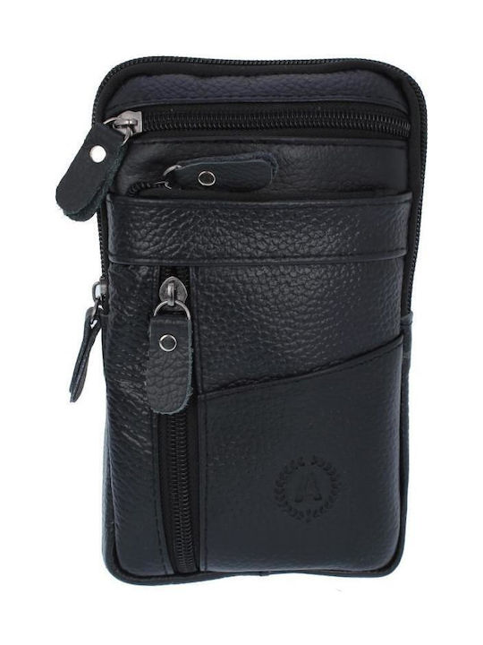 Vero Bags Leather Men's Bag Shoulder / Crossbody Black