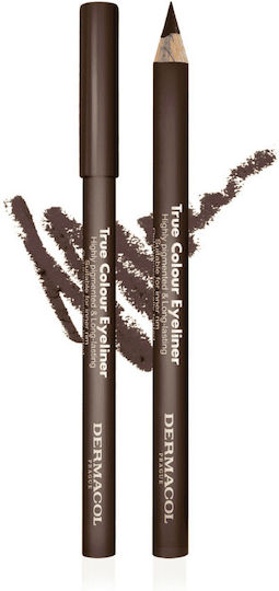 Dermacol True Colour Eyeliner Eye Pencil 2 - Brown