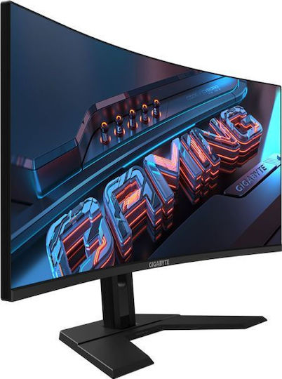 Gigabyte GS34WQCA Ultrawide VA HDR Curved Monitor 34" QHD 3440x1440 with Response Time 1ms GTG