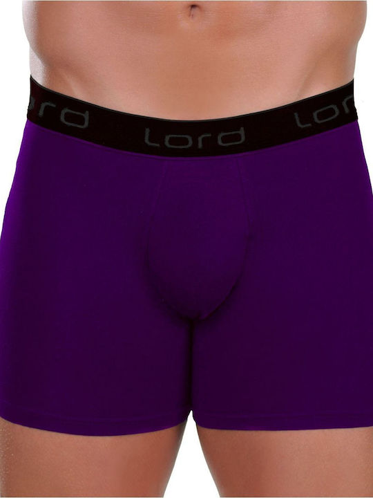 Herren Boxershorts Black, Purple 1Packung