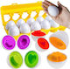 Iso Trade Puzzle Eggs Set 12 Pcs 26653 18480-0