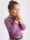 Kinderpullover Langarm LILA