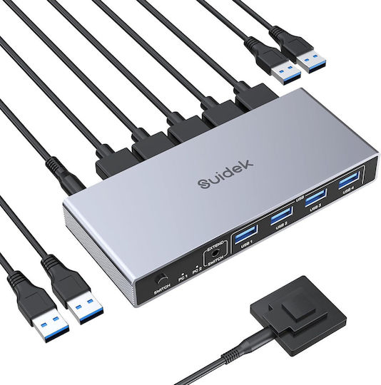 X0024BJ2VT KVM & Data Switch με DisplayPort / USB