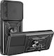 Avizar Oneplus Nord Ce5 Case Support Ring Sliding Camera Cover Black