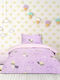 Kocoon Sheet Set Single Cotton Pink 160x260cm