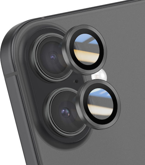 Protecție Lentilă Cameră Avizar iPhone 17 Întărită Margini Negre
