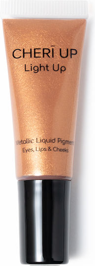 CheriUp Light Up Fard de Pleoape Matifiant Formă Lichidă Suntouch Metallic 10ml