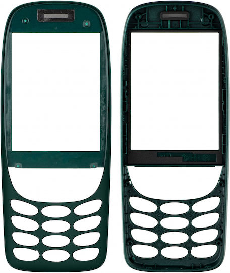 Nokia Οθόνη με Μηχανισμό Αφής και Πλαίσιο για Nokia 6310 (2024) (Πράσινο)
