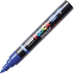 Uni-Ball Drawing Design Marker Blue 4mm