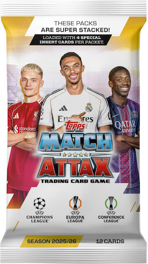Topps Ucc Champions League Match Attax Extra 2025/26 Pachet
