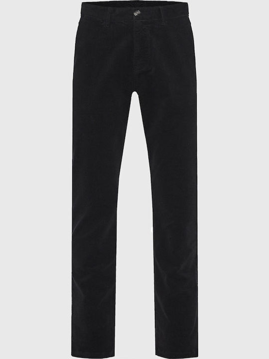 Funky Buddha Trousers Chino in Regular Fit Black
