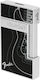 S.t Dupont – Fender Slimmy Noir Αναπτήρας Black Chrome 028025