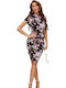 Summer Mini Evening Dress Black