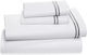 Double Sheet Luxury Silver Embroidery Hotel