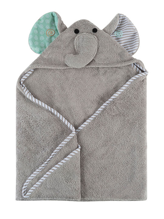 Zoocchini Baby Bath Towel Hooded 77x77cm Zoocchini Baby Bath Towel Hooded 77x77cm