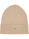 Flag Beanie Unisex Beanie Knitted in Beige color