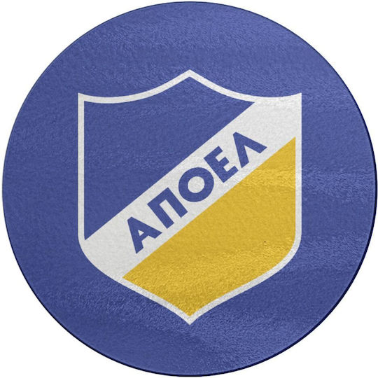 Fc Apoel Nicosia Glass Round Cutting Mat 30cm