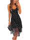 Midi Evening Dress Black