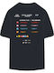 Pac-man Retro T-shirt – Schwarzes Bedrucktes T-Shirt mit Geistern und Punktestand